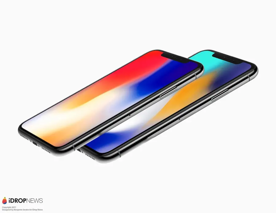 Un esemplare del nuovo iPhone X bianco compare in un breve video