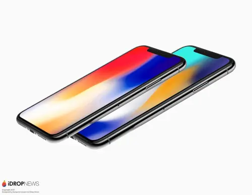 Un esemplare del nuovo iPhone X bianco compare in un breve video