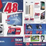 Volantino Trony: Fino al 15 ottobre sconti su smartphone, tablet e console