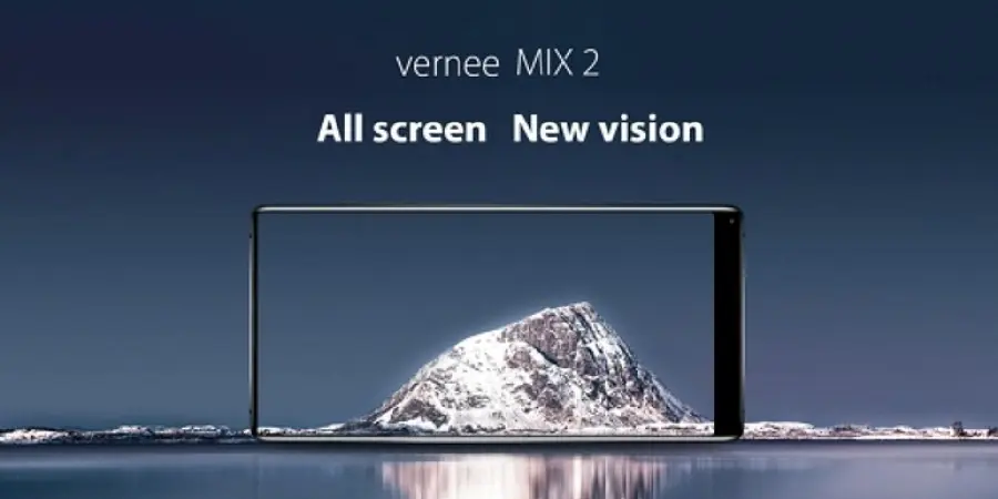 Vernee MIX 2 è ufficiale: display da 6'' FHD+ e SoC MediaTek Helio P25