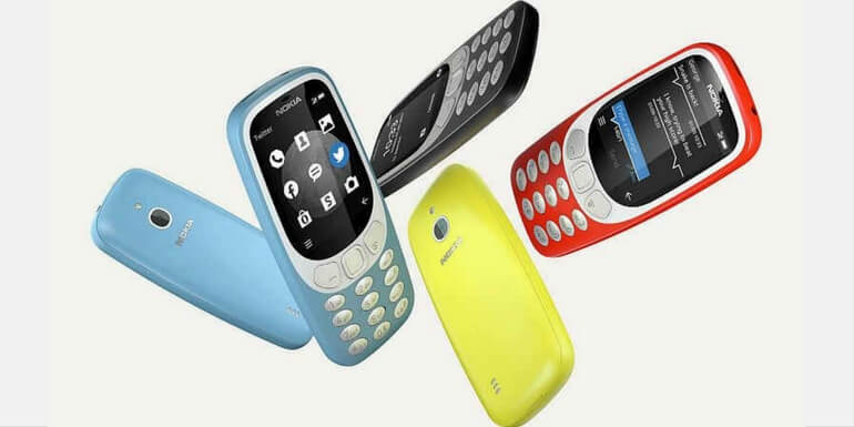 Nokia 3310 (2017) 3G in arrivo a metà ottobre a 69€