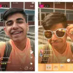 Instagram consente ora di utilizzare filtri e maschere anche nei video live