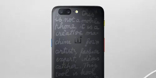 OnePlus 5 JCC+ Limited Edition disponibile dal 2 ottobre su OnePlus.net