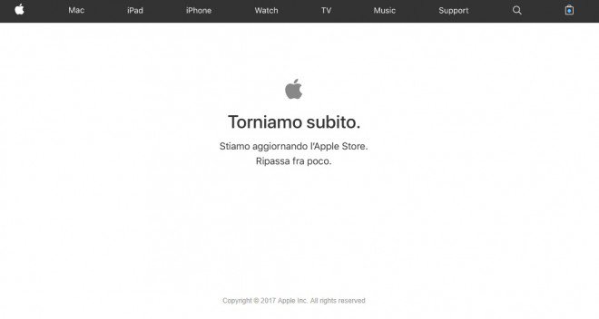 Apple Store si aggiorna: al via i preordini di iPhone 8, Watch Series 3 ed TV 4K