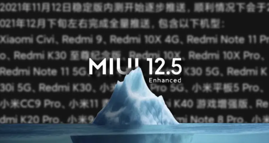 MIUI 12.5 Enhanced: ecco gli smartphone Xiaomi che riceveranno l'update, le novità
