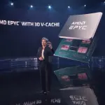 AMD lancia la CPU Milan-X con 3D V-Cache e GPU Multichip Instinct MI200