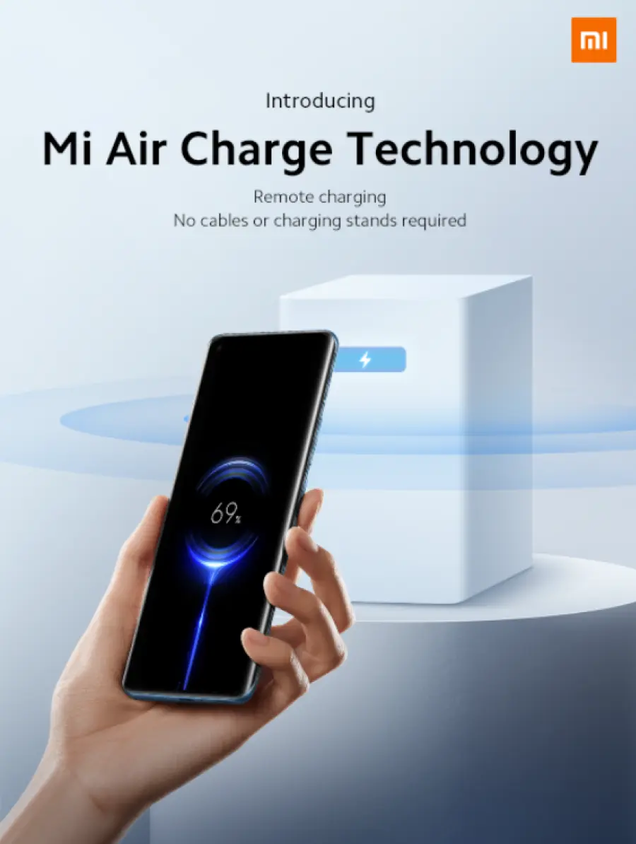 Xiaomi lancia Mi Air Charge: una ricarica a distanza