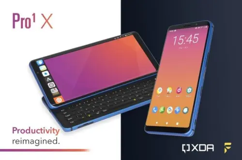 F(x)tec Pro1-X: ufficiale il nuovo smartphone con tre OS e una tastiera
