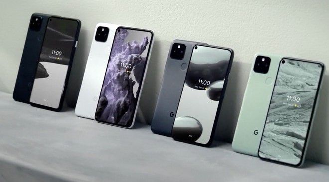 Google annuncia Pixel 4a 5G e Pixel 5