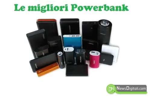 Migliori Powerbank, eccone alcune selezionate