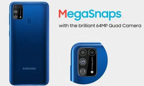 Samsung Galaxy M31: fotocamera da 64MP e batteria da 6000mAh