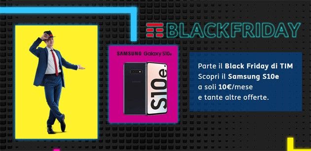 TIM: tutte le iniziative e le offerte per il Black Friday