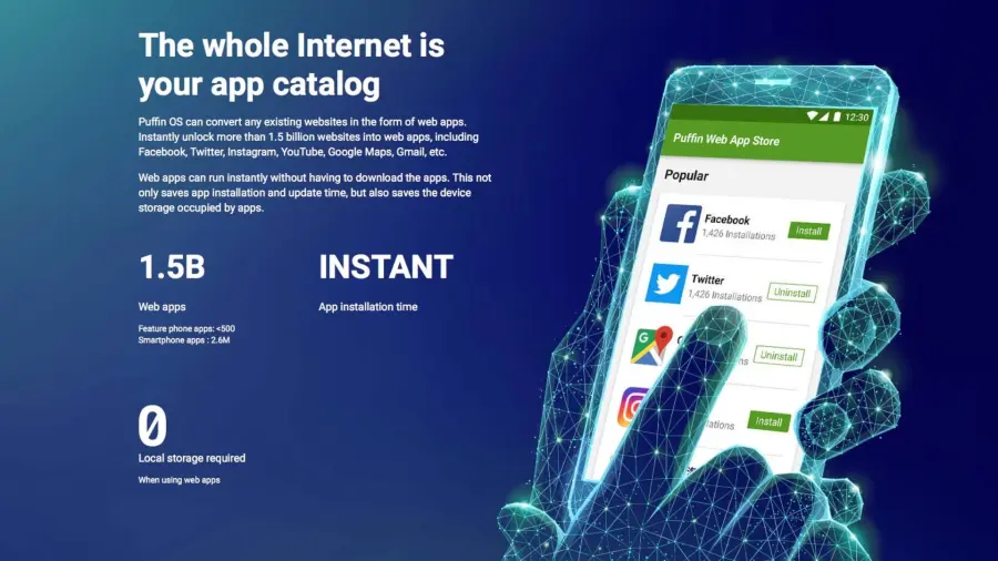 Puffin OS: presto su Kickstarter un nuovo sistema operativo mobile