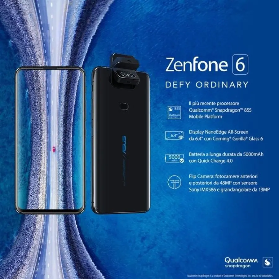 Zenfone 6: presentato ufficialmente, ecco tutti i dettagli