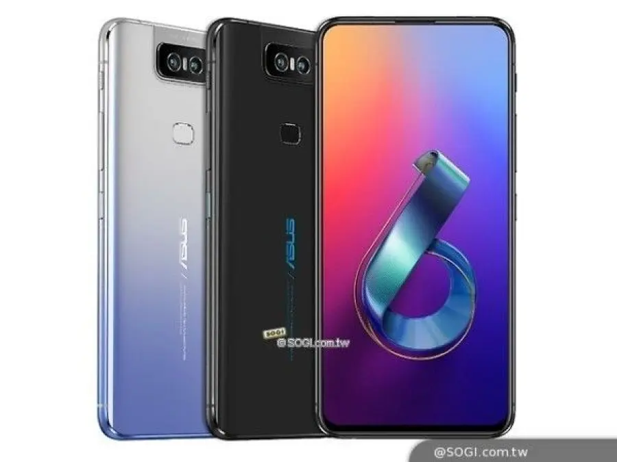 ZenFone 6: la particolare fotocamera pop-up nei nuovi render