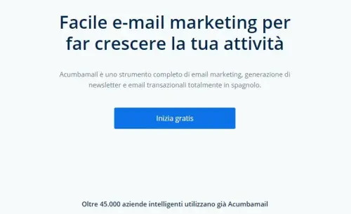 Un nuovo modo di fare e-mail marketing con Acumbamail