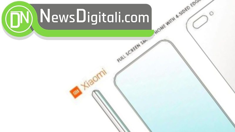 Xiaomi brevetta uno schermo che abbraccia completamente lo smartphone