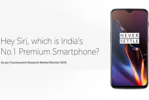 OnePlus celebra i suoi successi in India prendendo in giro Apple
