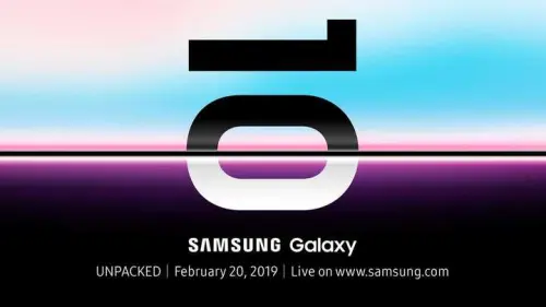 Samsung: Galaxy S10 sarà presentato il 20 Febbraio