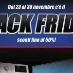 Black Friday volantino Trony, sconti fino al 50% fino al 30 novembre