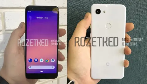 Google Pixel 3 Lite: il piccolo Google in alcune immagini dal vivo
