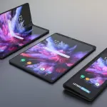 Samsung Galaxy F, lo smartphone pieghevole in un fantastico render