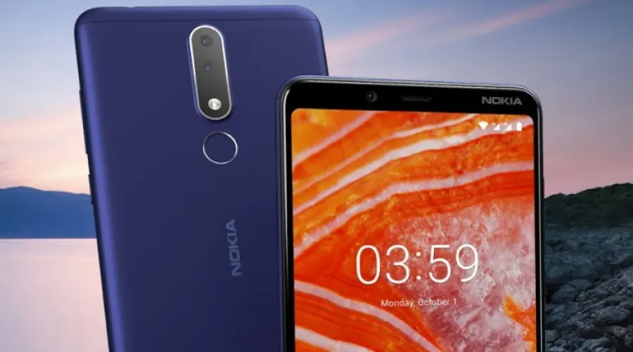 Nokia 3.1 Plus ufficiale: piccolo economico e con un grande schermo