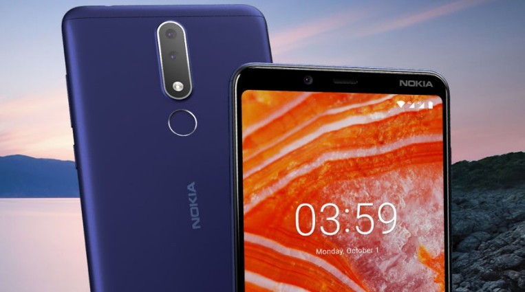 Nokia 3.1 Plus ufficiale: piccolo economico e con un grande schermo