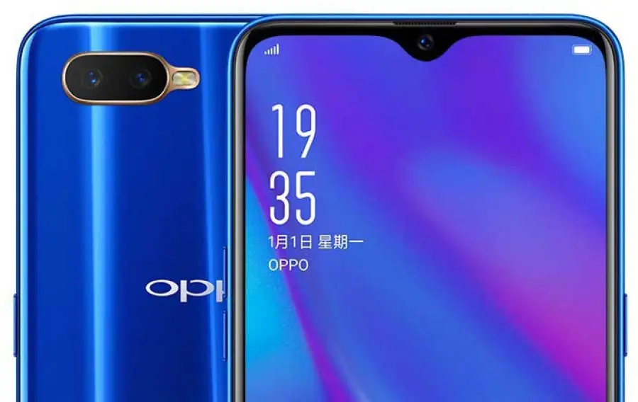 OPPO K1, arriva in Cina il medio gamma con id impronte su display