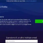 Firefox Monitor: verifica se i tuoi account sono stati compromessi