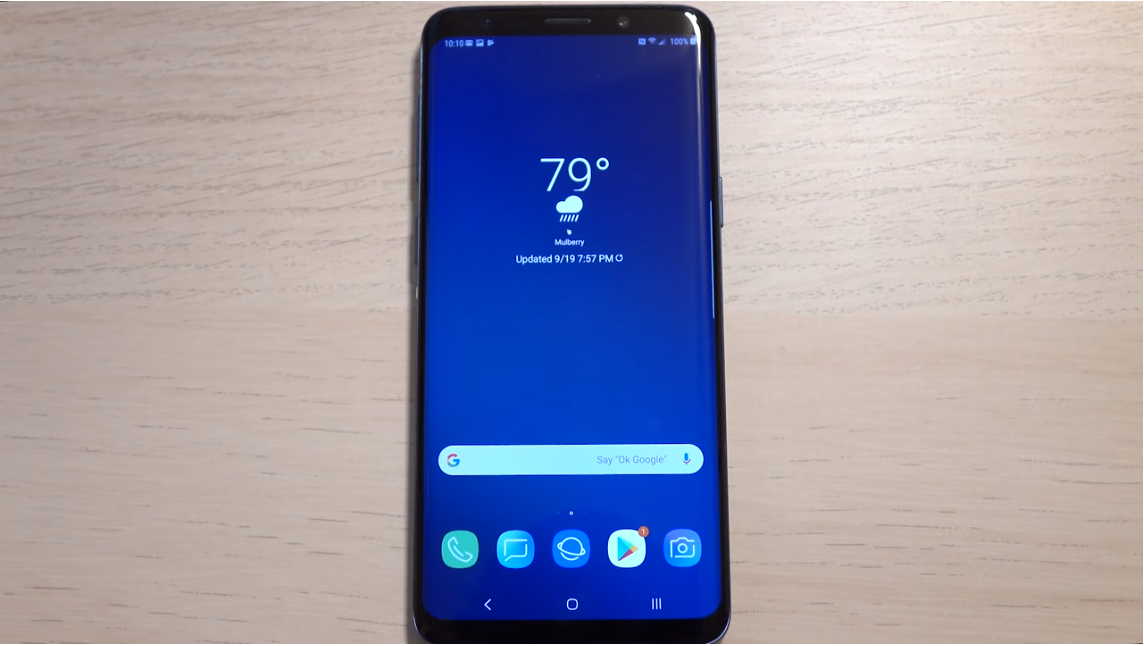 Android 9 Pie sul Galaxy S9 in un video dettagliato