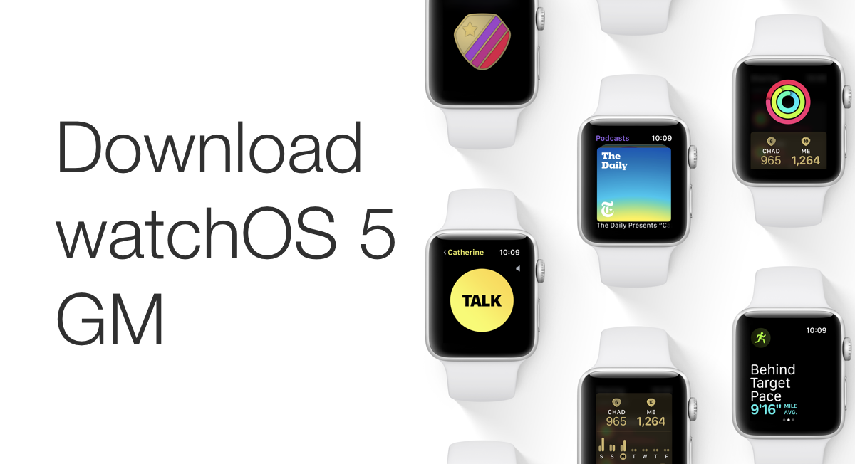Apple WatchOS 5 confermata la sua disponibilità il 17 settembre