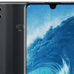 Honor 8X Max, render mostra il notch waterdrop e la parte posteriore