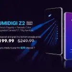 UMIDIGI Z2 Special Edition apre ufficialmente le prevendite su AliExpress