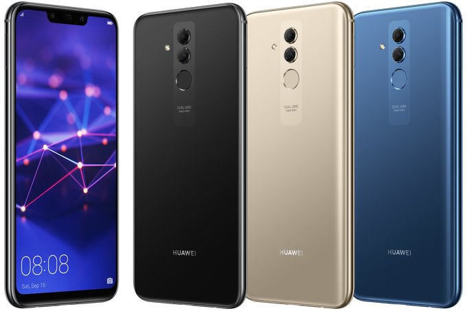 Altra indiscrezione su Huawei Mate 20 Lite, si parla di tre colorazioni