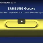 Galaxy Note 9 livestream: Segui l'evento da qui