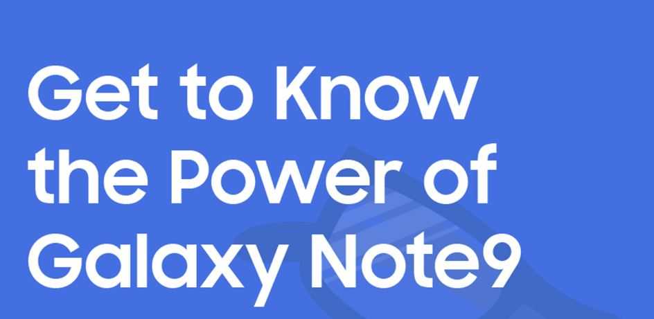Samsung Galaxy Note 9, nessun segreto grazie a infografiche e video