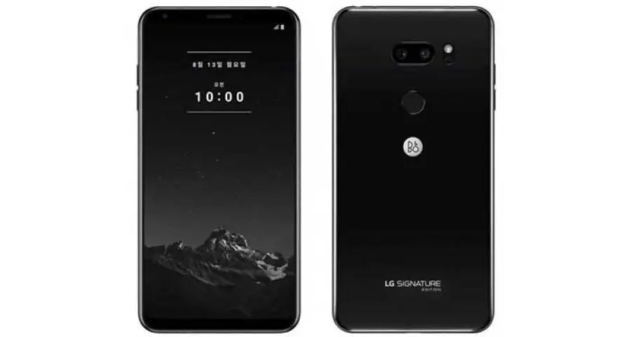 LG V35 ThinQ Signature Edition svelato in Corea solo per pochi