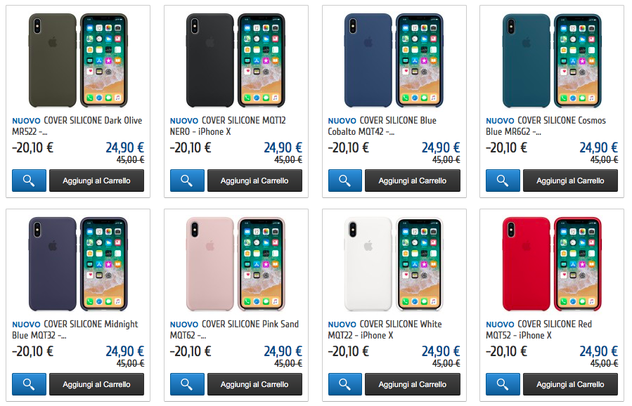 Su i-parts le cover originali Apple a partire da 19,90€