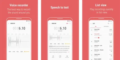 Samsung Registratore Vocale ora converte in testo qualsiasi memo vocale