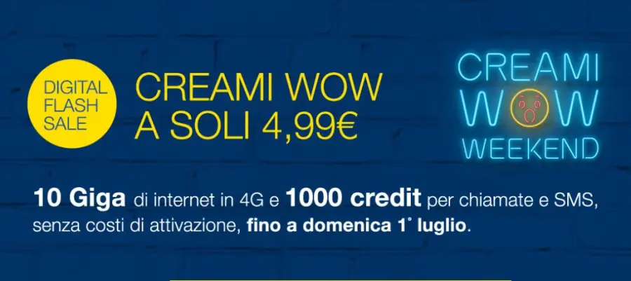 PosteMobile lancia solo per oggi una super offerta a 4,99€