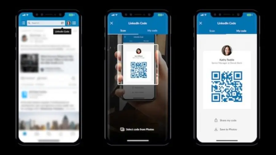 LinkedIn si aggiorna e porta i codici QR in app