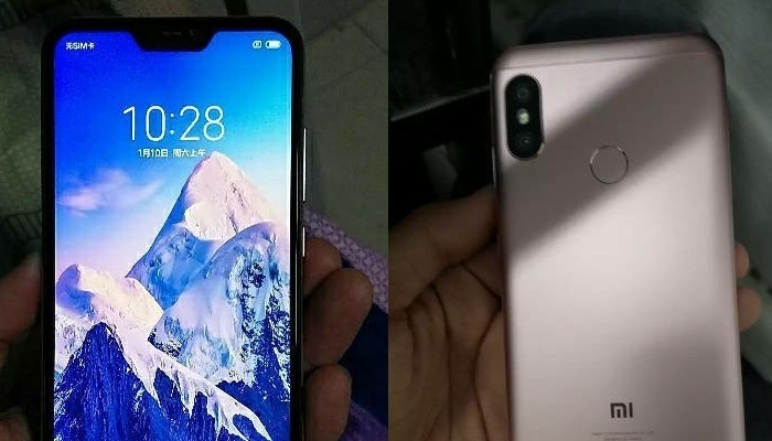 Xiaomi Redmi 6 Pro in nuove immagini reali