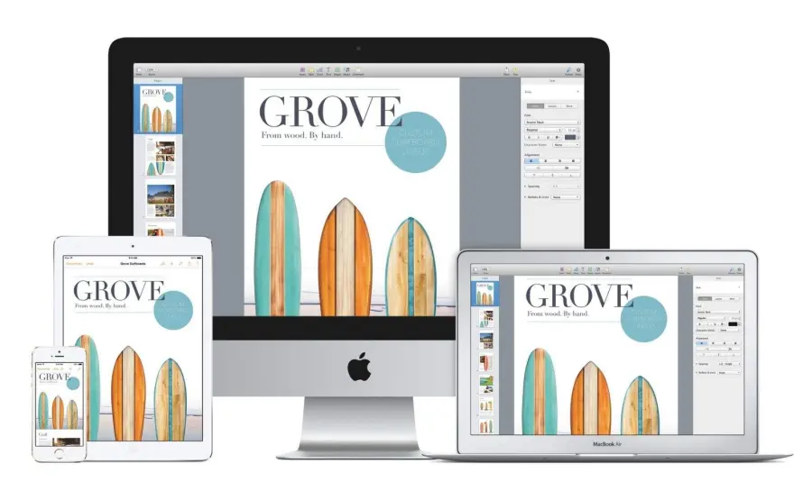 La suit iWork di Apple si aggiorna portando diverse novità
