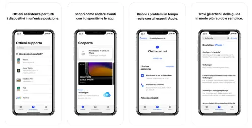 Italiani all'estero? L'App di Supporto Apple è ora disponibile in molti più Paesi