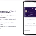 HYPE consente di effettuare pagamenti NFC anche su Android