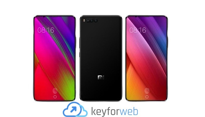 Xiaomi Mi 8 si lascia vedere dentro in questa particolare colorazione traslucida