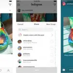 Su Instagram è possibile condividere i post, ma solo nelle storie