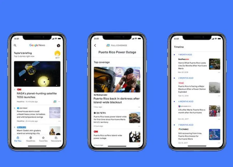 Google News sbarca su iPhone e iPad, pronta a sfidare Apple News