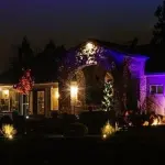 Anima gli esterni del tuo appartamento con LE, il Proiettore Faro 10W RGB a 16 colori